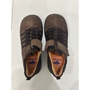 VTG Rocket Dog Stoker Square Toe Shoes Women's 8M Brown Nubuck Y2K Adj Strap